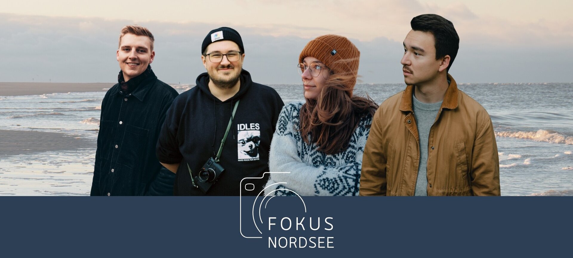 Gruppenfoto der Fotografen bei dem Fotowettbewerb 2024 von Fokus Nordsee