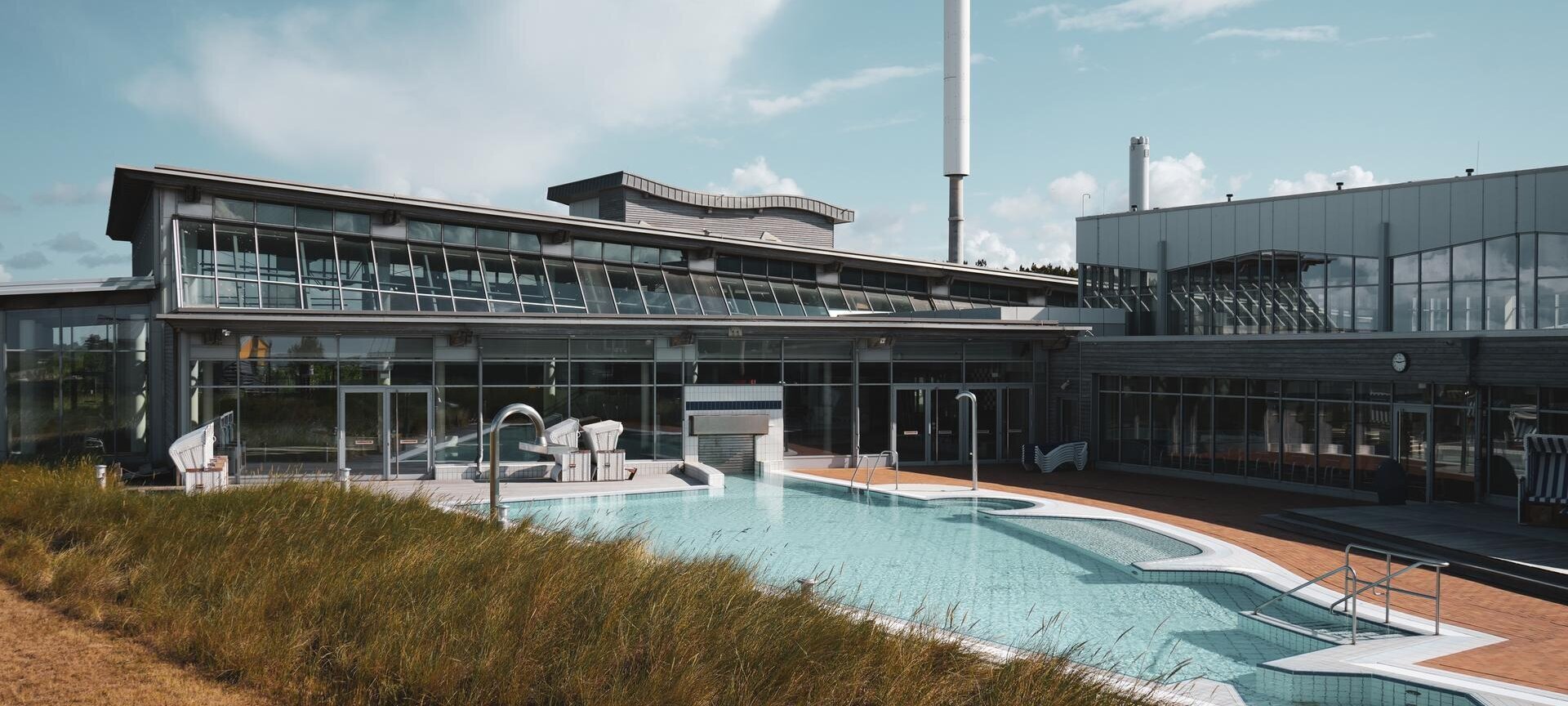 Außenbecken der Dünen-Therme