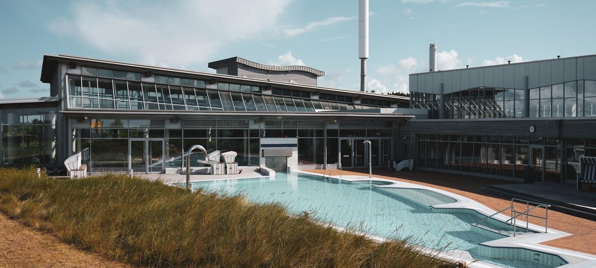 Außenbereich der Dünen-Therme