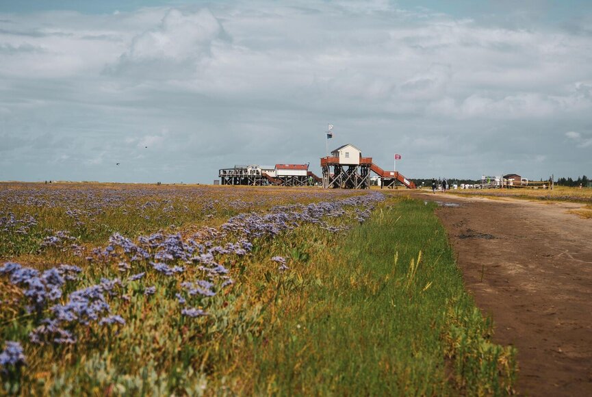 Pfahlbau am Südstrand