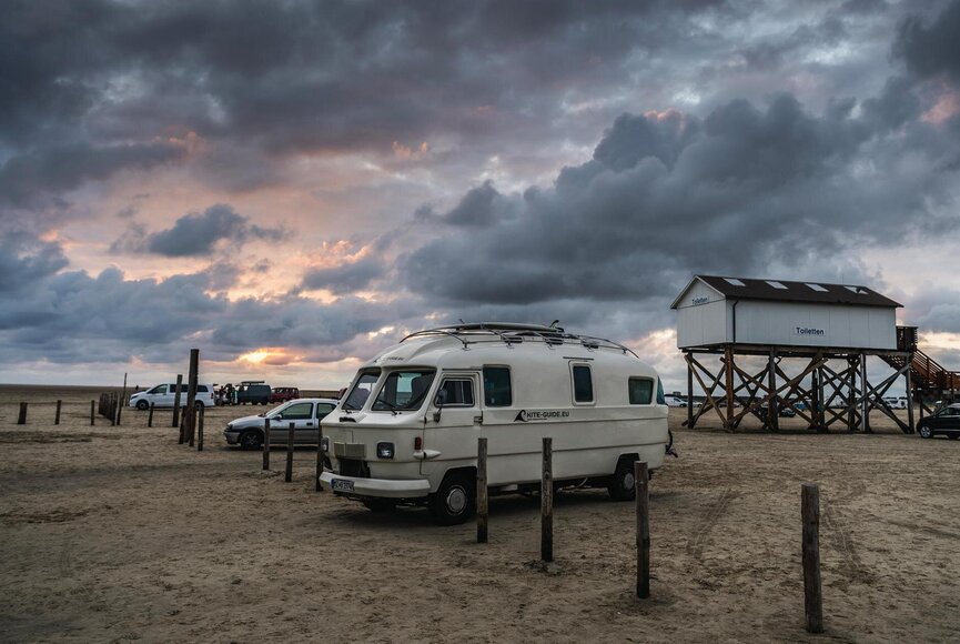 Oldtimer am Böhler Strand