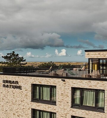 Dachterrasse des Hotels Urban Nature
