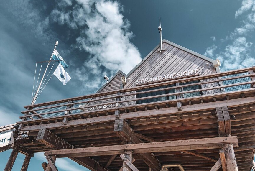 Strandaufsicht am Ordinger Strand