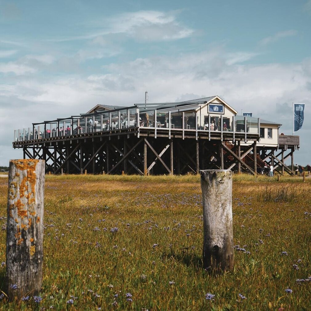 Pfahlbaurestaurant am Südstrand