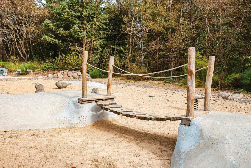 Hängebrücke zum Spielen