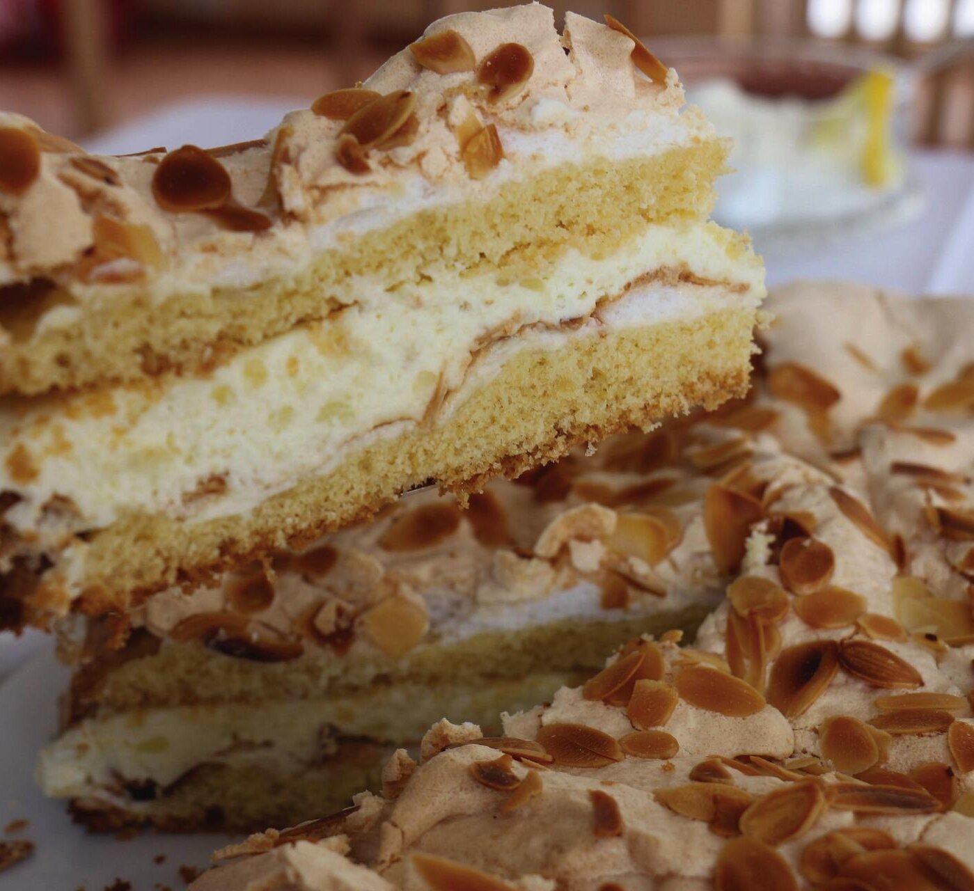 Ozeantorte im Welt-Café