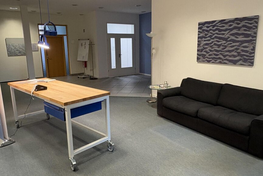 Foyer im wirtschaftscampus eiderstedt