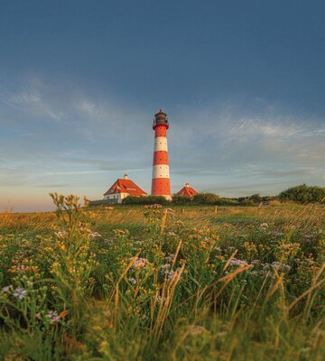 Wetserhever Leuchtturm im Frühling