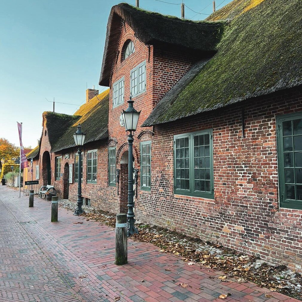 Blick auf das Museum der Landschaft Eiderstedt