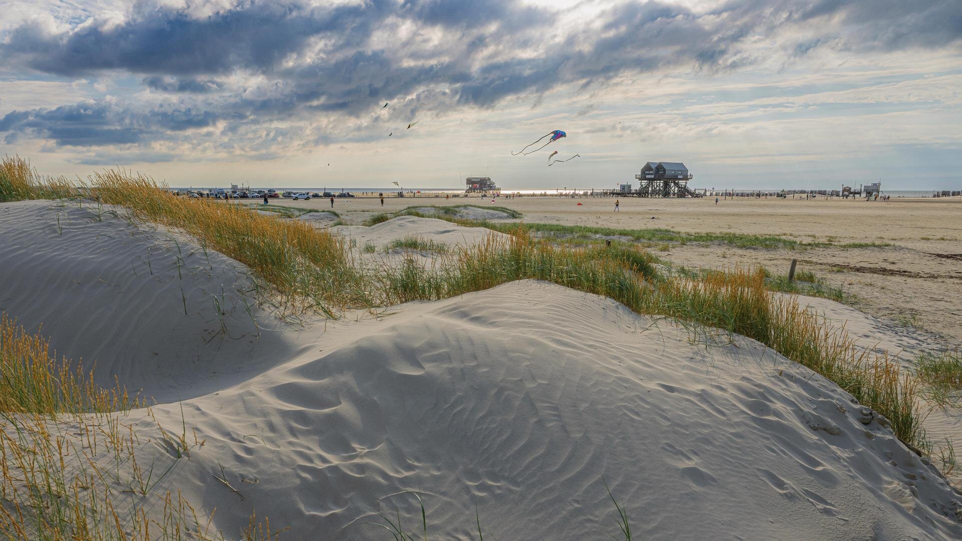 Blick auf den Ordinger Strand