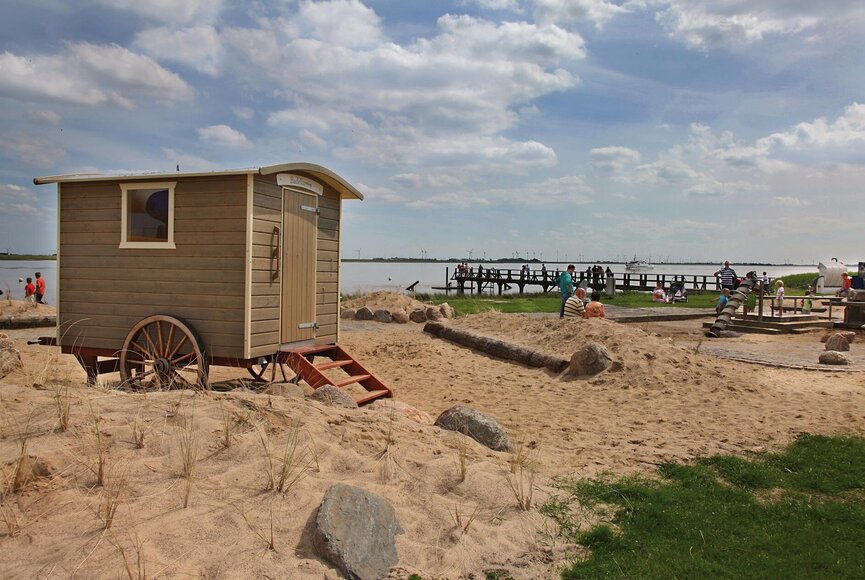 Strandpavillon am Tönninger Badestrand