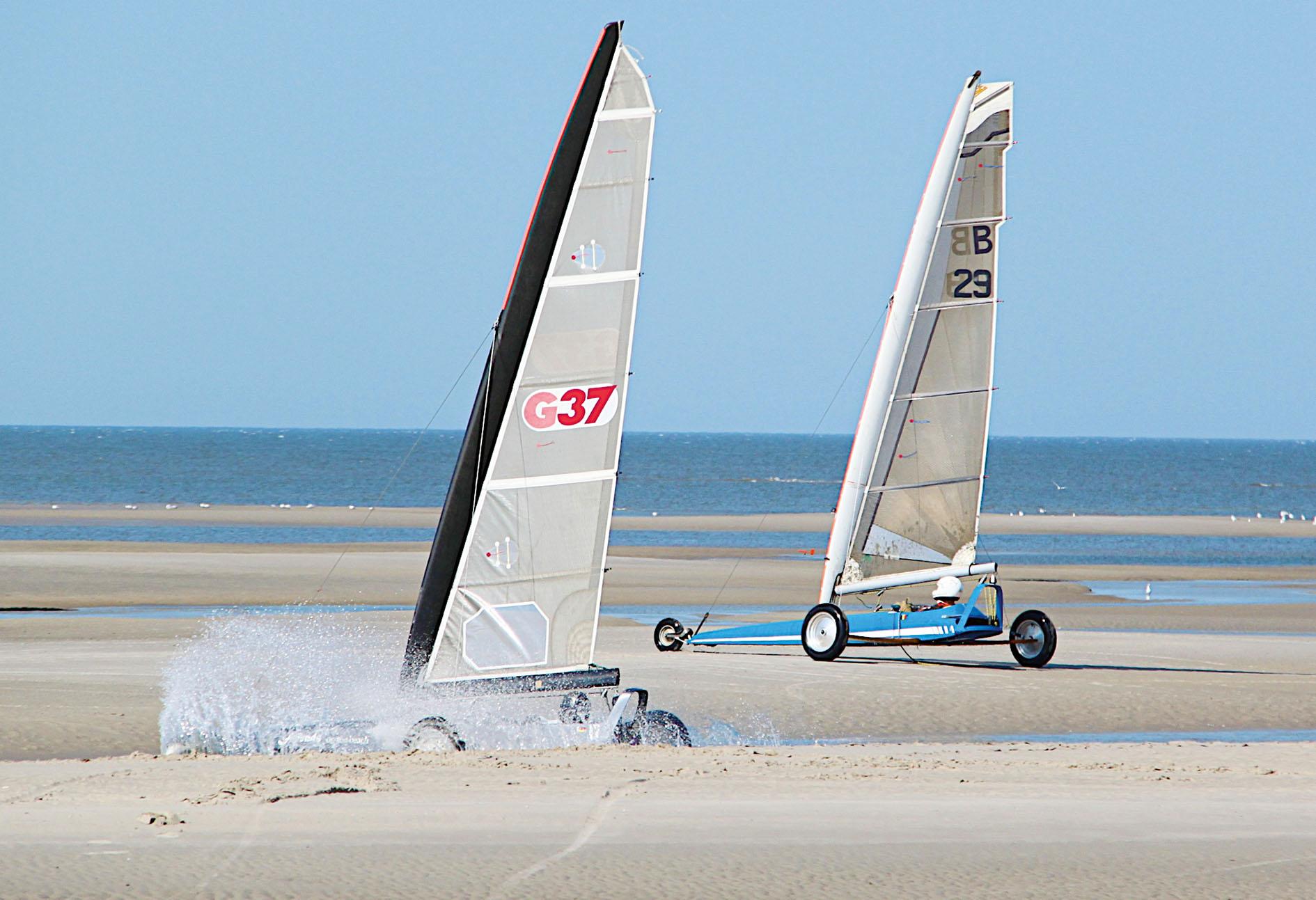 Strandsegelrennen Sandbank St. Peter-Ording